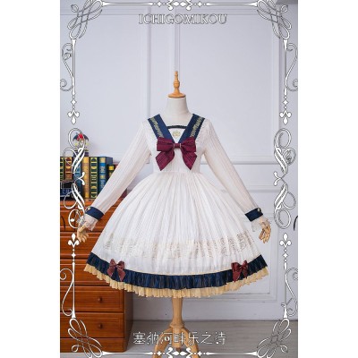 Ichigo Mikou Poetry of River Seine High Waist One Piece II(Reservation/Full Payment Without Shipping)
